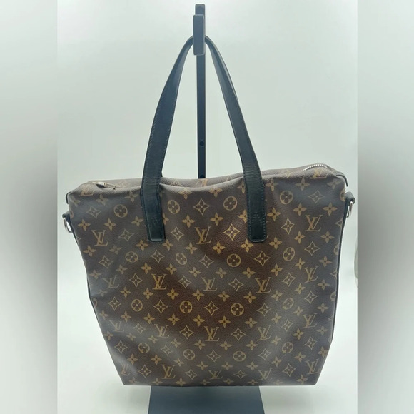 Louis Vuitton Brown Monogram Macassar Kitan Silver Tone Hardware bag - Picture 12 of 14